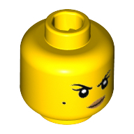 Lego hlava, žlutá (6197959)